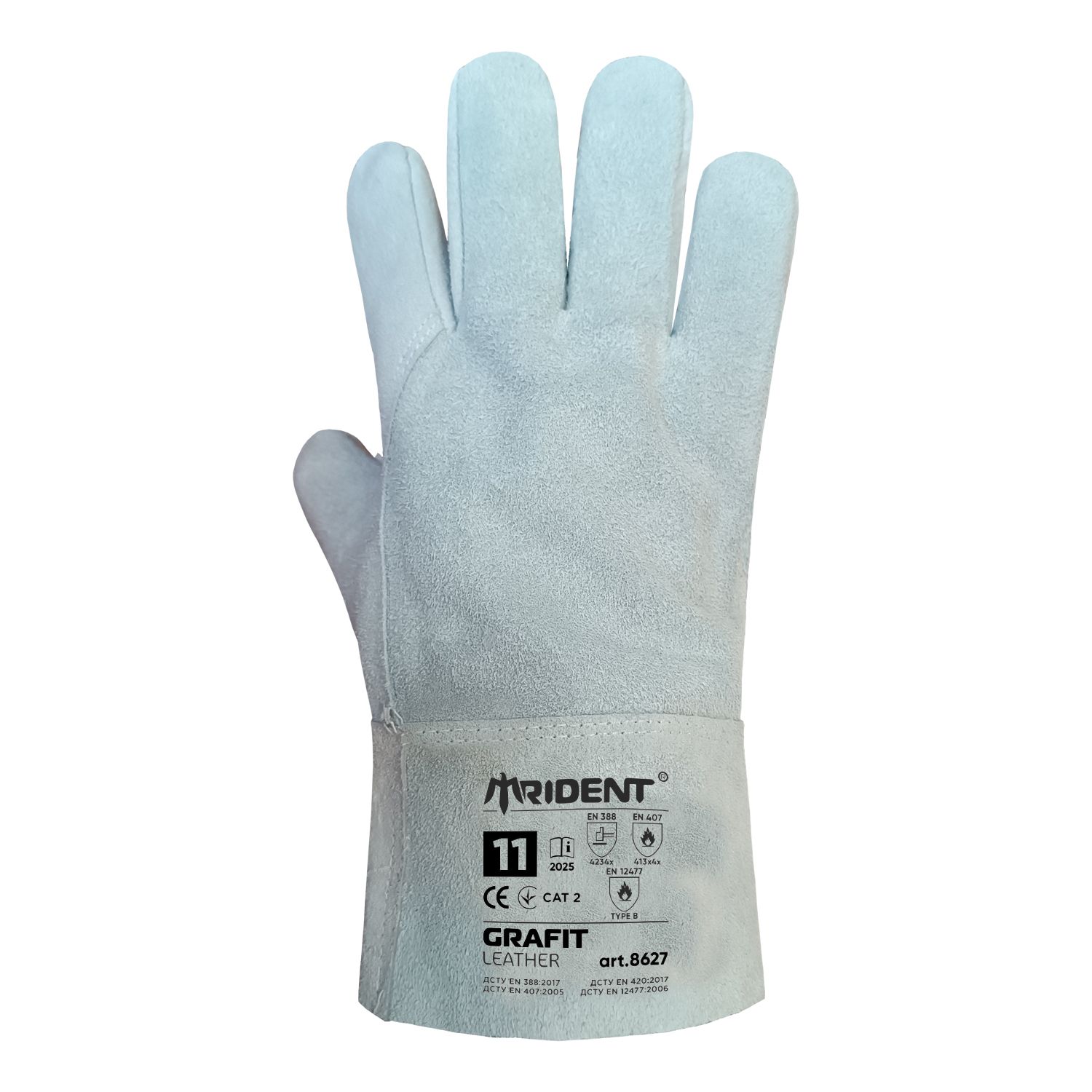 Рукавички спілкові Trident Grafit